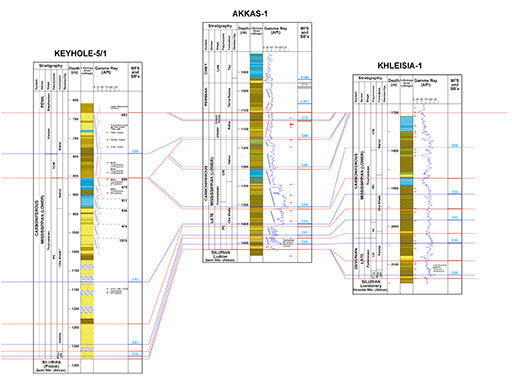 We use Petrel software in house to enable us to visualise and interpret seismic and well data. ArcGIS software is used.